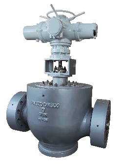 上装式强制密封轨道球阀