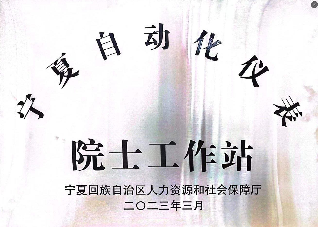 宁夏自动化仪表院士工作站