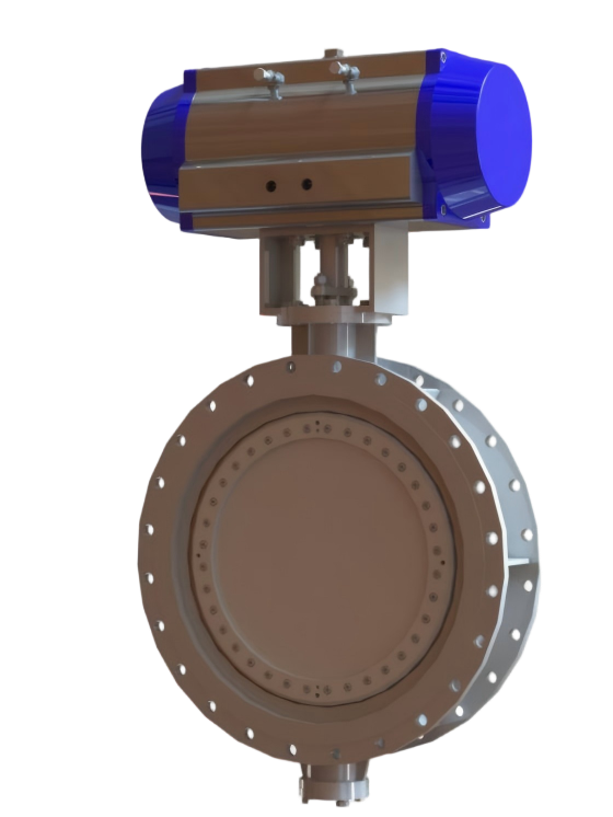 低负载全焊接三偏心蝶阀