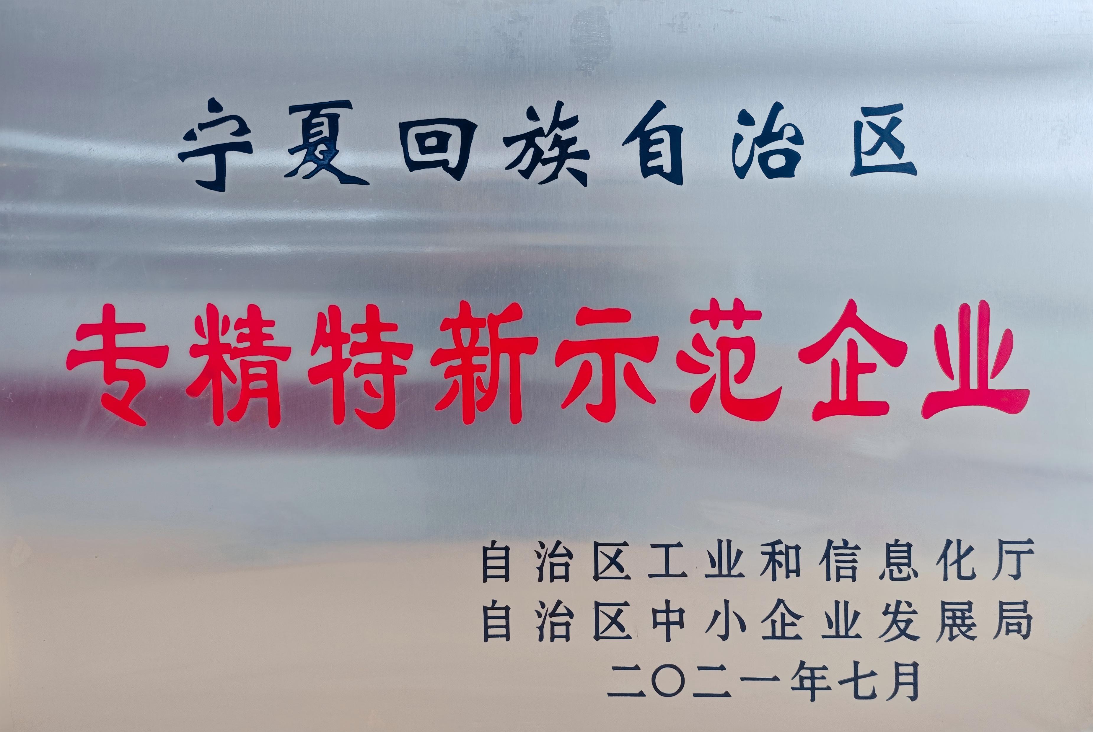 专精特新示范企业